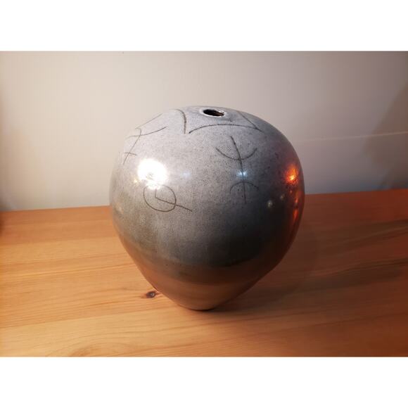 Studio Pottery Guy Adamec Contemporary Mcm Design Ceramic Vase 7" - Picture 4 of 7